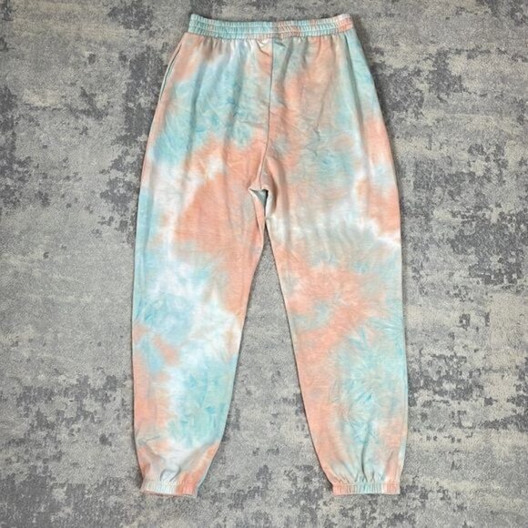 NWT BP Tie Dye Joggers Sweatpants In Blue Pink Tie Dye Sz S - Picture 8 of 12